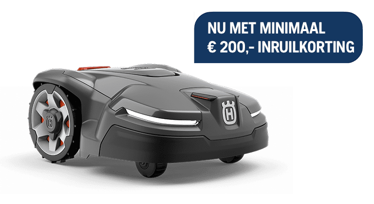 Nu minimaal €200,- inruilkorting op de Automower® 405X